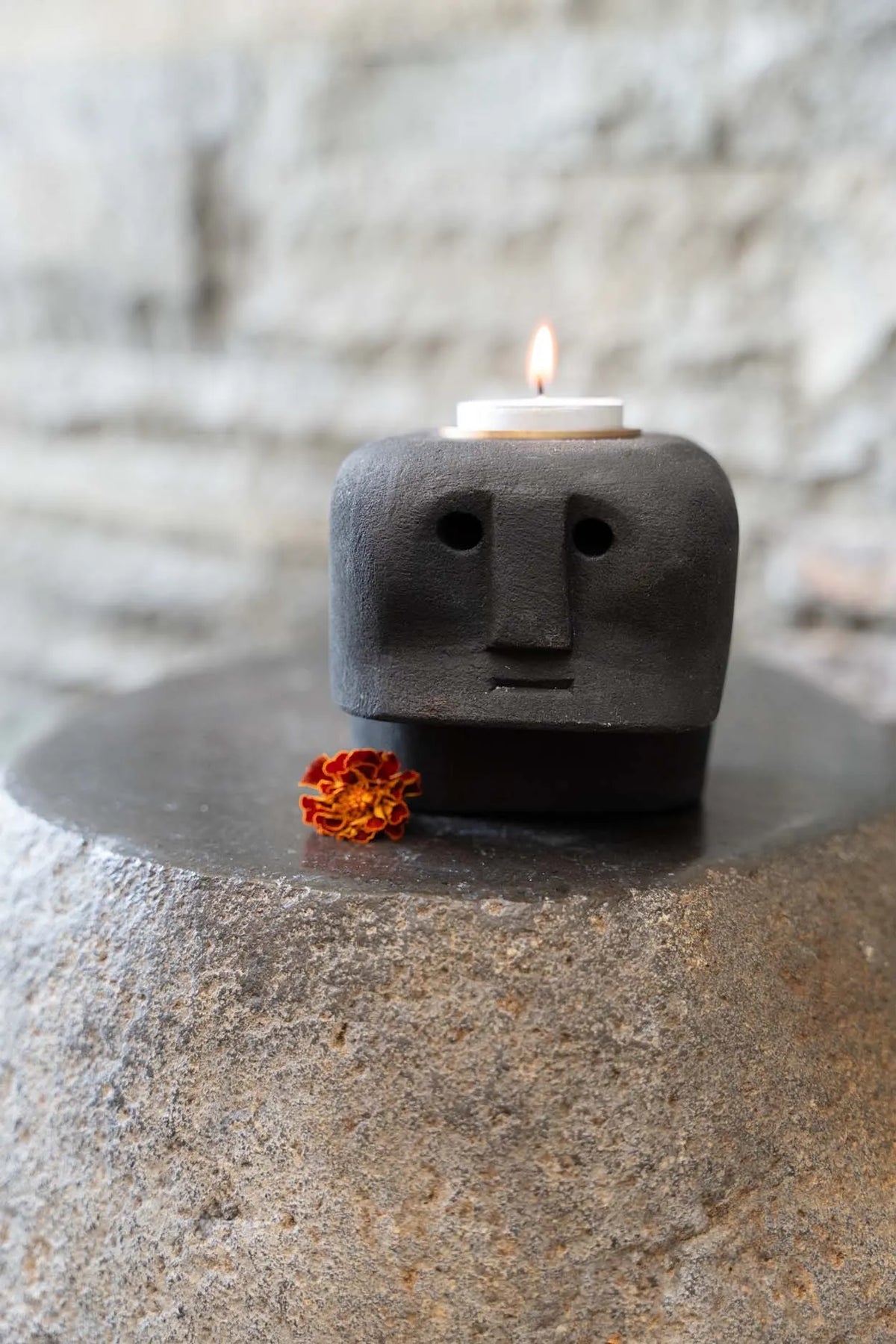 The "Sumba" Image #27 Candle Holder - Black - Balinaya