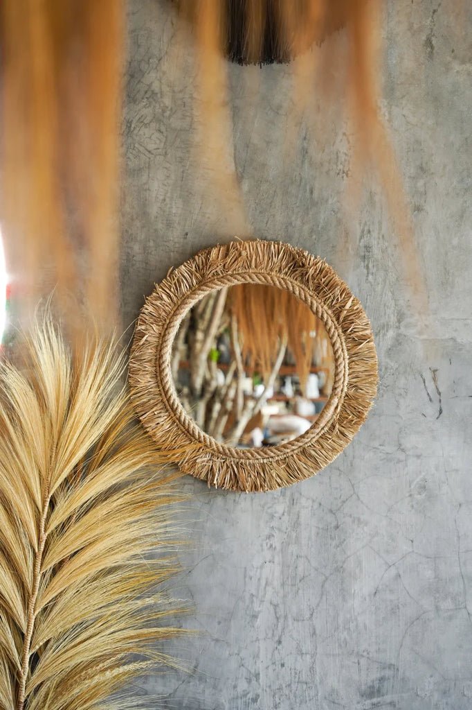 The "Tahiti" Mirror - Natural - Balinaya