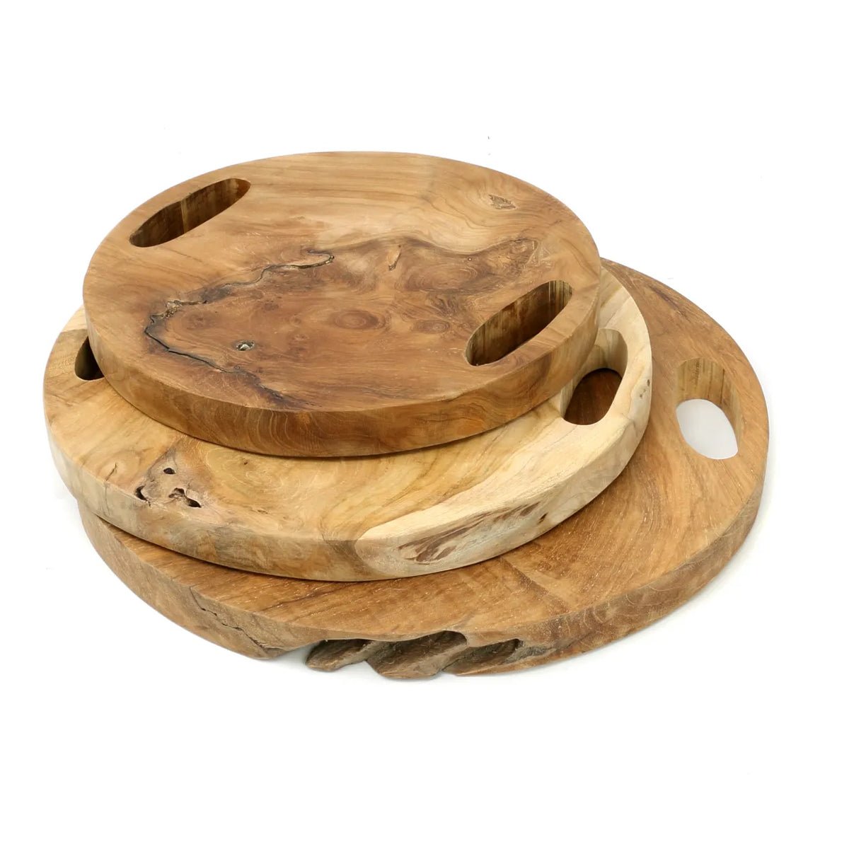 The Teak Root Cutting Board - L - Balinaya