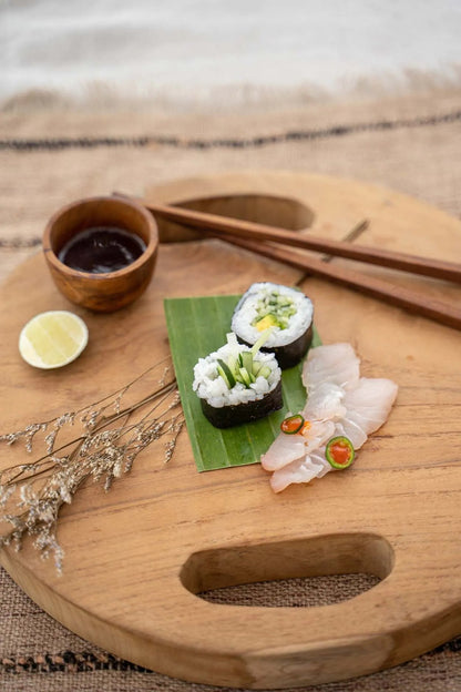 The Teak Root Cutting Board - M - Balinaya