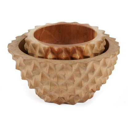 The Teak Root Durian Bowl - S - Balinaya