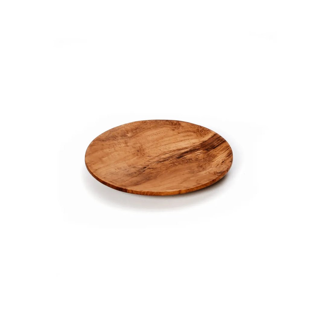 The Teak Root Round Plate - XS - Balinaya