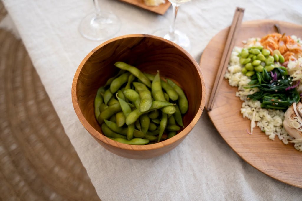 The Teak Root Salad Bowl - S - Balinaya