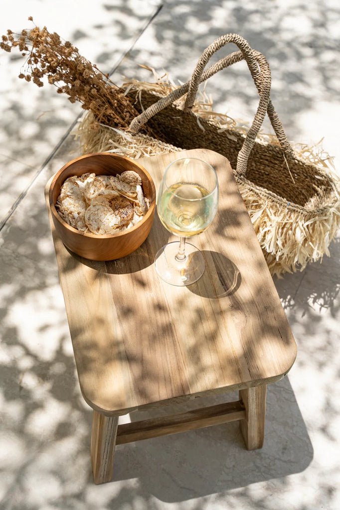 The Teak Root Salad Bowl - S - Balinaya