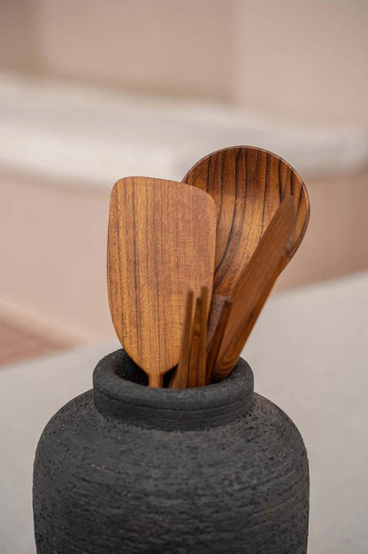 The Teak Root Spatula - Balinaya