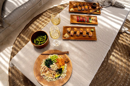 The Teak Root Sushi Plate - S - Balinaya