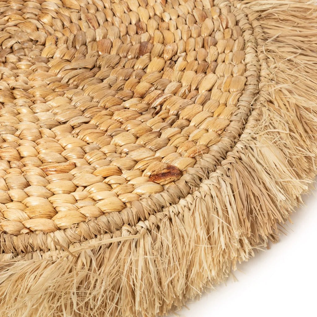 The Water Hyacinth Raffia Placemat - Natural - Balinaya