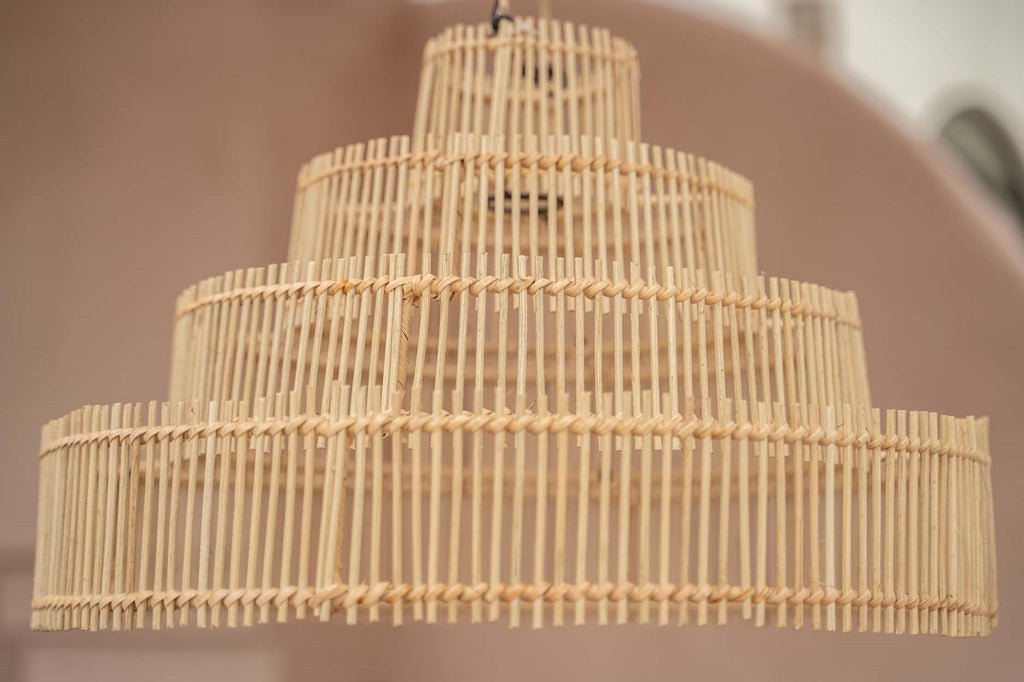 The Wedding Cake Pendant Lamp - Natural - M - Balinaya