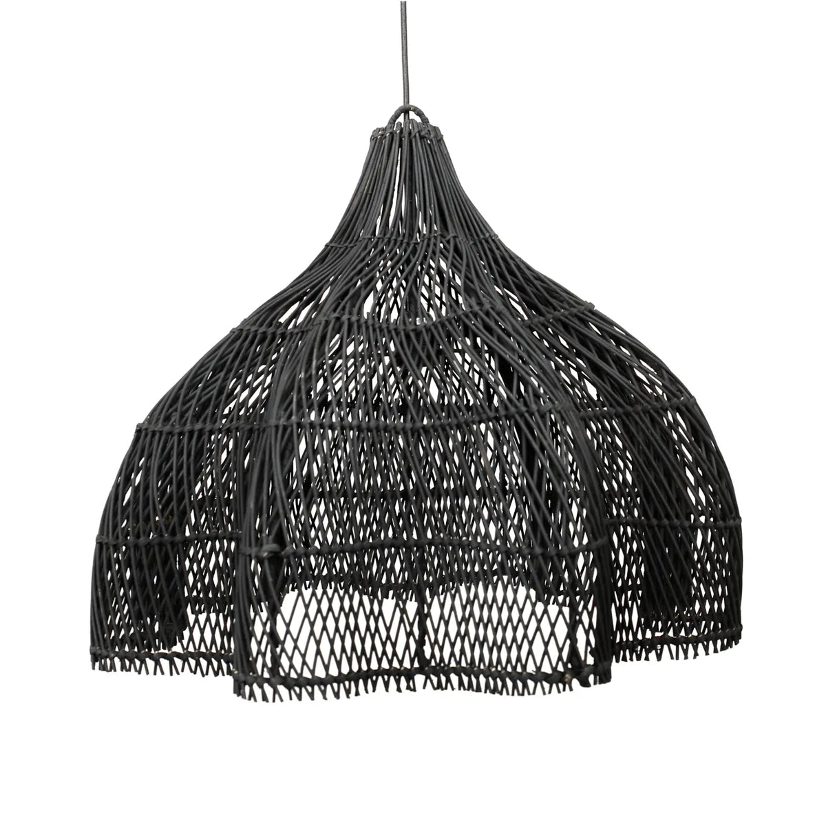 The Whipped Pendant Lamp - Black - M - Balinaya