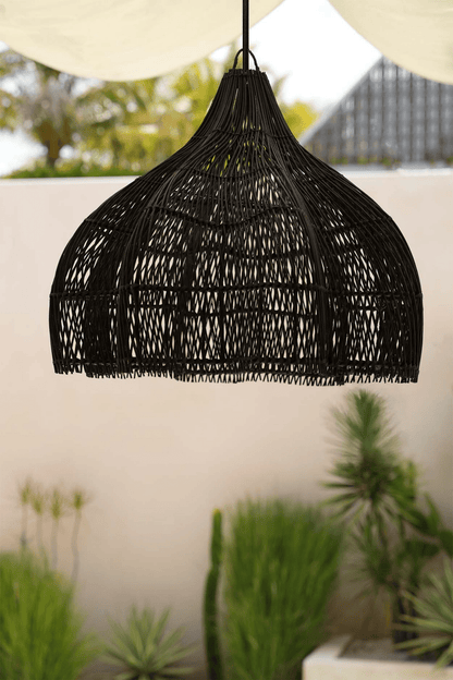 The Whipped Pendant Lamp - Black - M - Balinaya