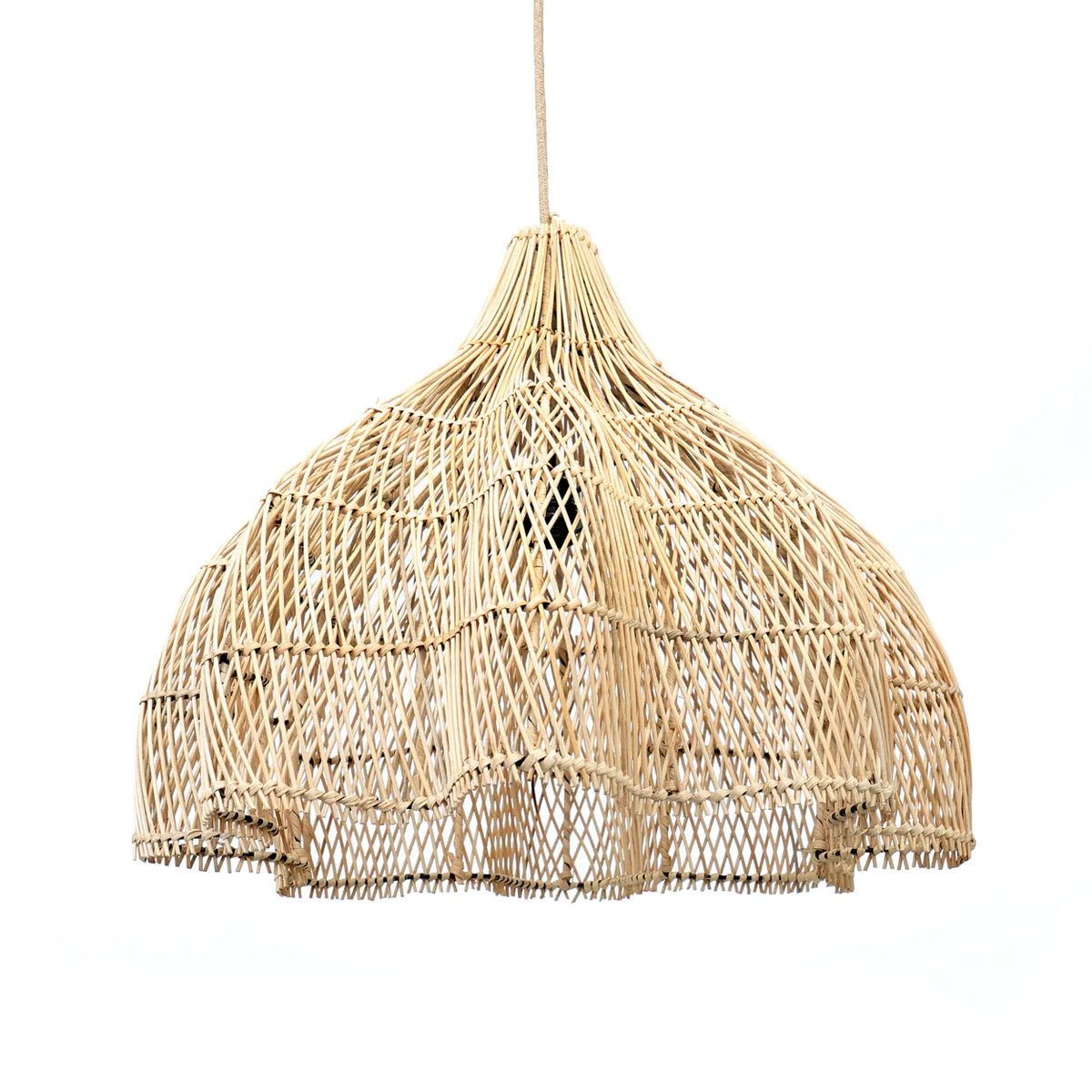 The Whipped Pendant Lamp - Natural - M - Balinaya