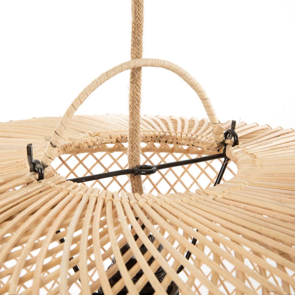 The "Wholly" Pendant Lamp - Natural - L - Balinaya