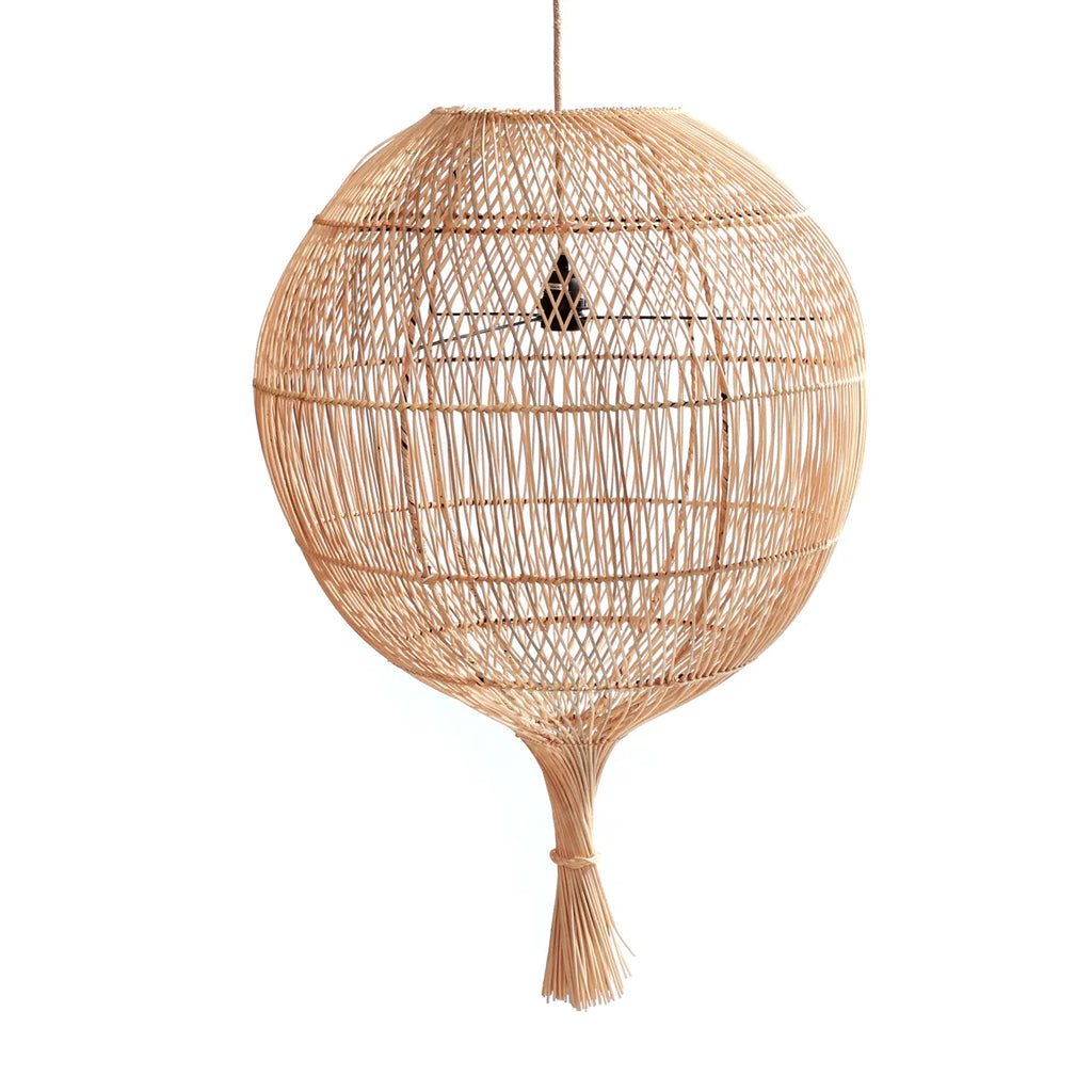 The "Wonton" Floor and Pendant Lamp - Natural - Balinaya