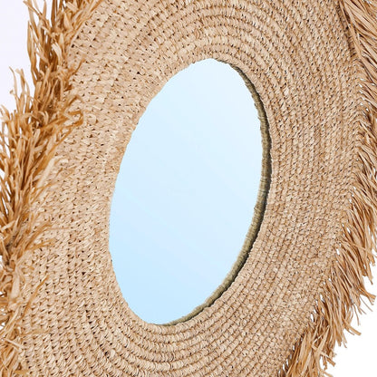 The "Yema" Mirror - Natural - L - Balinaya